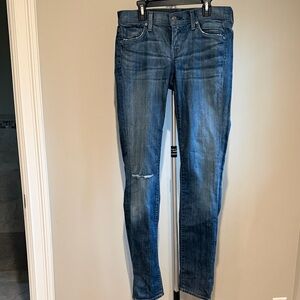 Citizens of Humanity Stylish Distressed Blue Women's Jeans
